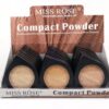 Miss Rose Black Compact Powder