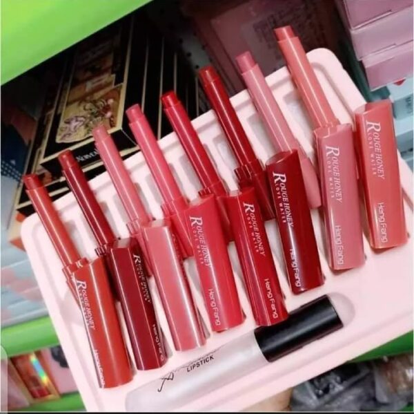 HENG FANG 8PCS Waterproof Long Lasting Matte Lipstick Shiner - Image 8