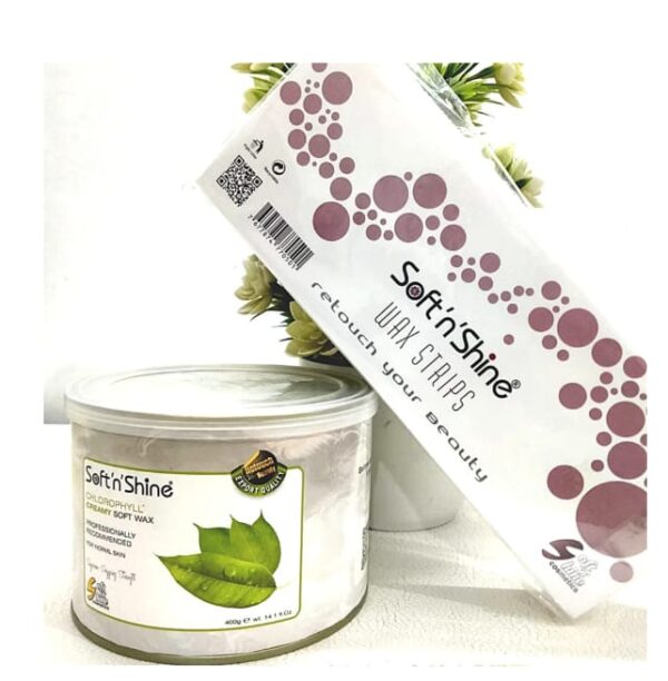 Soft Wax - Tin Pack 400 gm with 50 Strips Pack - Image 9