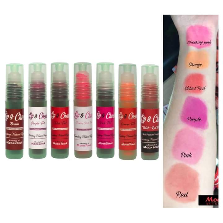 7 IN 1 Lip & Cheek Tint 3-ML SET By Moon Touch - Image 2