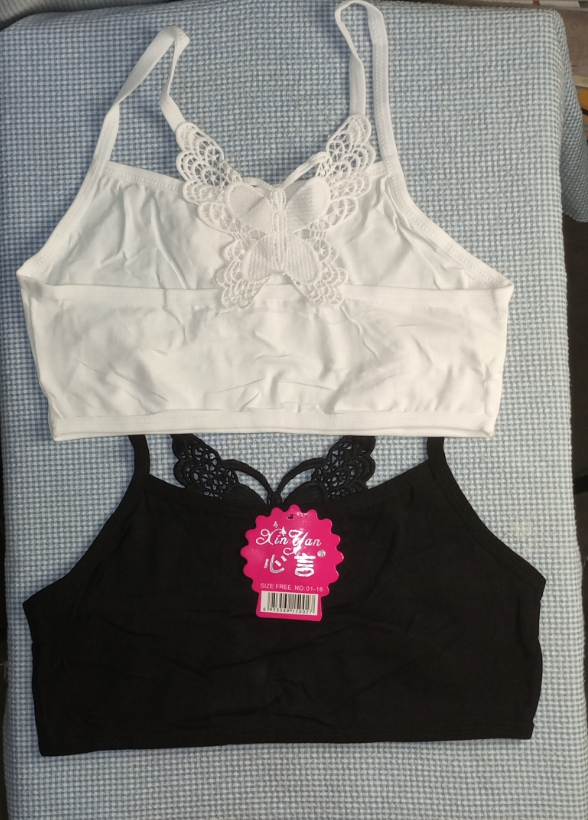 Butterfly Back Design Seamless Soft Cotton Sports Bra - Image 8