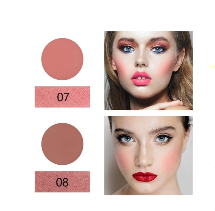 8in1 Miss Rose Blush Palette Blusher Powder Professional Make Up Blush Contour Shadow - Image 8