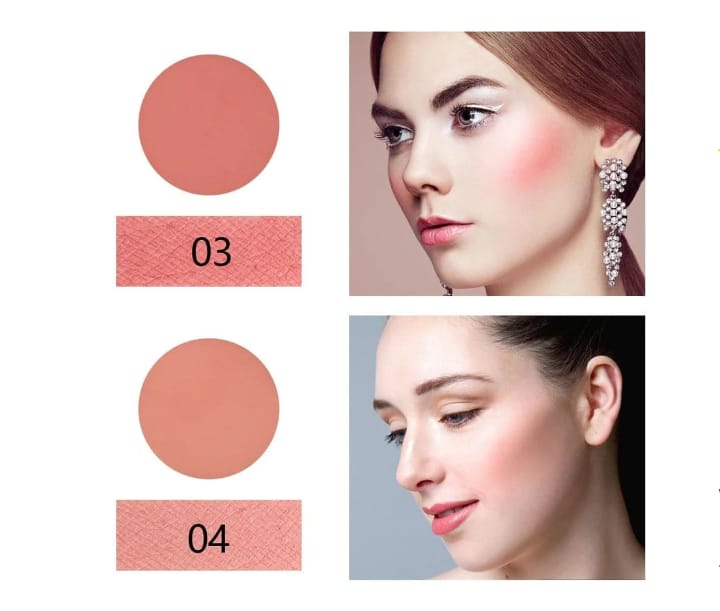 8in1 Miss Rose Blush Palette Blusher Powder Professional Make Up Blush Contour Shadow - Image 9