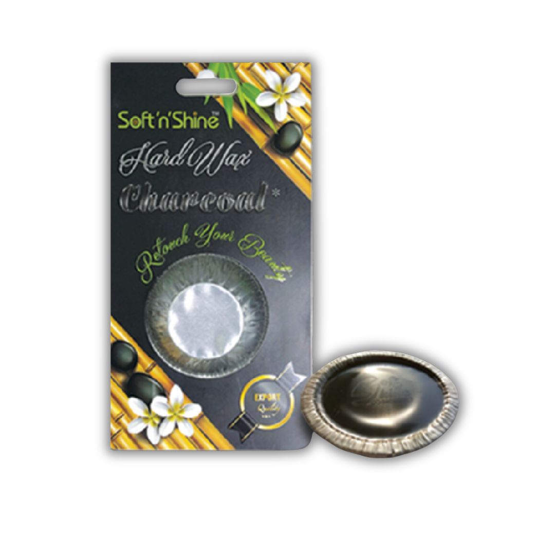 Charcoal Hard Wax Single Pc Card