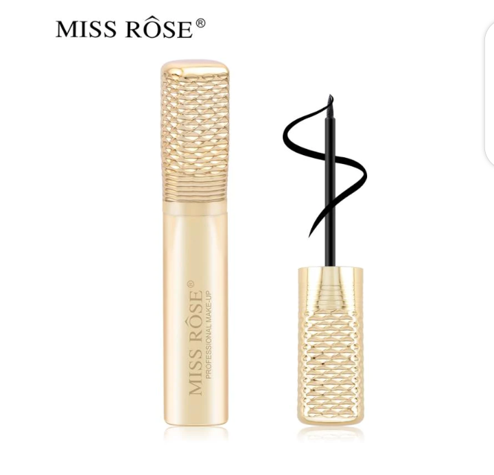 MISS ROSE Black Eyeliner Gold
