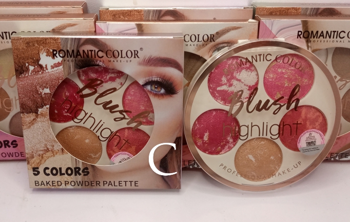 ROMANTIC COLOR 5 COLOUR HIGHLIGHTER - Image 6