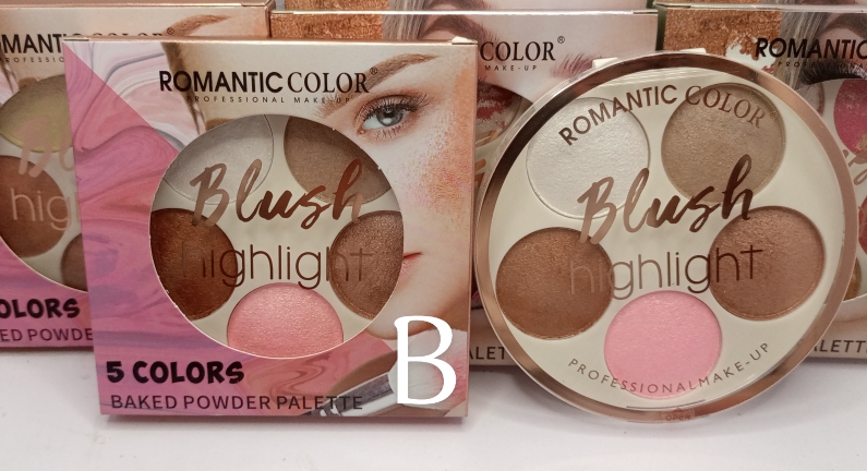 ROMANTIC COLOR 5 COLOUR HIGHLIGHTER - Image 5