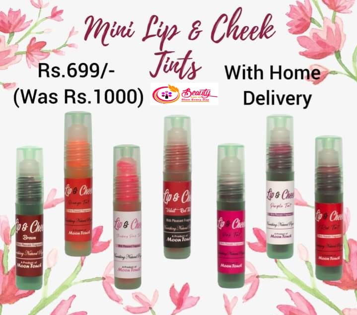 7 IN 1 Lip & Cheek Tint 3-ML SET By Moon Touch - Image 12